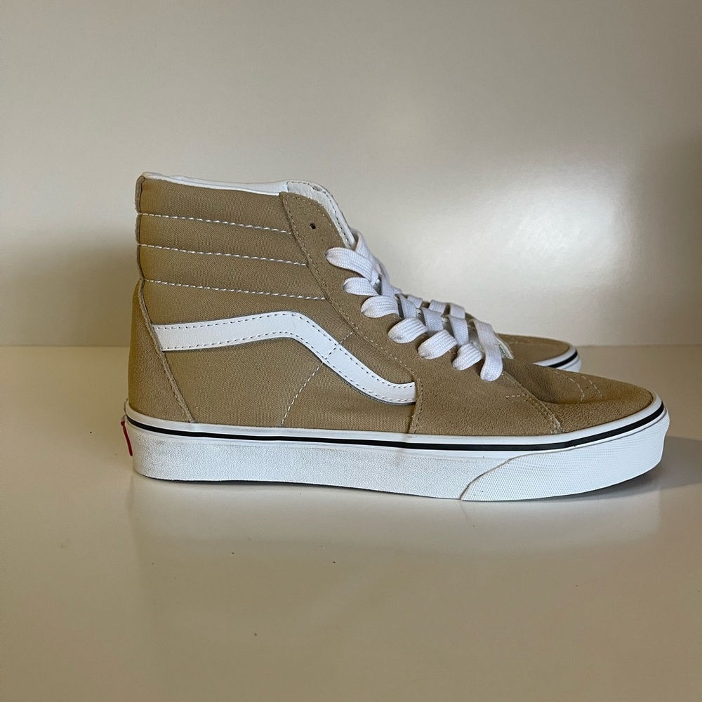 Vans Sk8-Hi Taos Taupe Skate Shoes men 7.5 women 9